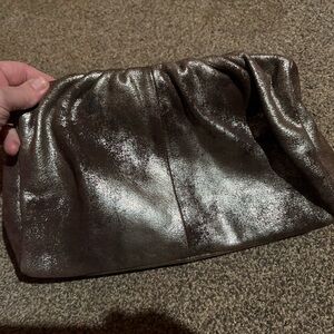 HOBO Metallic Clutch Bag